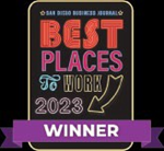 San Diego Business Journal - Best Places to Work 2023 Winner